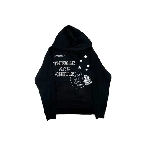 TRAVIS SCOTT Черный Унисекс Свитшоты