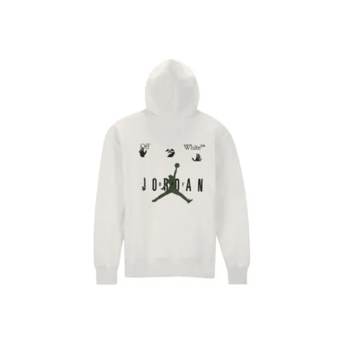 Jordan x Off Белый Свитшот Версия США Мужской Белый