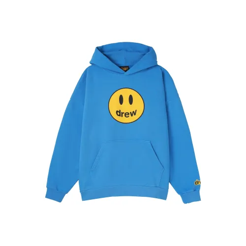 Drew House Smiley Collection Синий/Небесно-голубой Унисекс Свитшоты