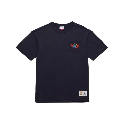 MITCHELL NESS X NBA Golden State Warriors Футболка Мужская Морской Синий