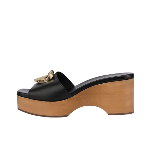 LOVE MOSCHINO Слипоны Женские Черные