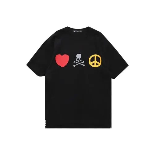 MASTERMIND WORLD Черная унисекс футболка