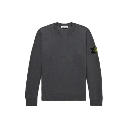 STONE ISLAND Серый Мужские Свитшоты