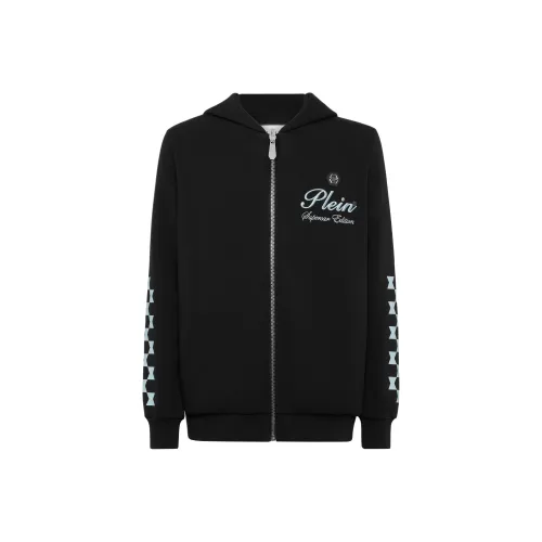 PHILIPP PLEIN SS25 Куртки и Пальто Мужской Черный