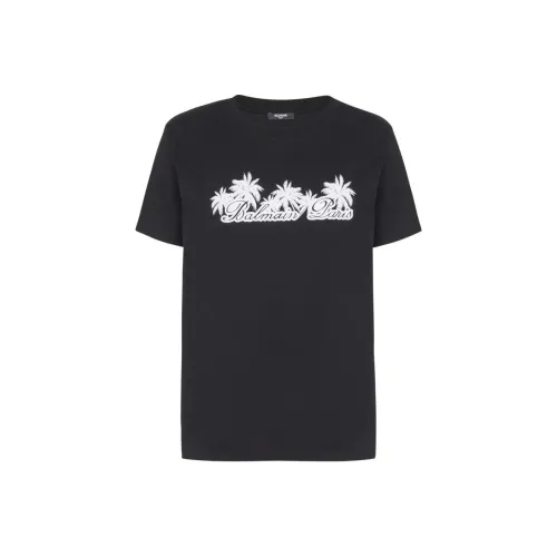 BALMAIN Мужские черные T-рубашки