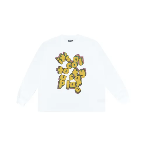 STAY UP LATE T-Shirt Унисекс Белый