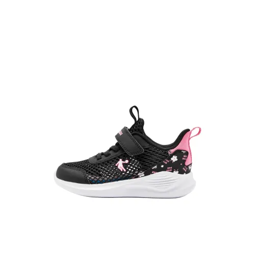QIAODAN Детская беговая обувь Low Top Черная Для дошкольников