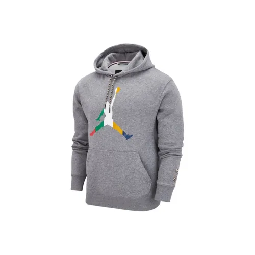 JORDAN Серый Унисекс Свитшоты
