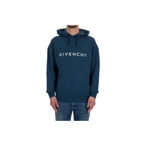 GIVENCHY Синий Мужской Свитшот