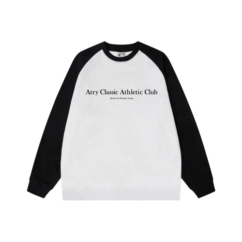 Atry Alphabet slogan series Мужские Свитшоты