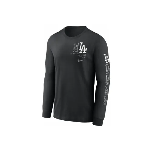 nike x MLB Los Angeles Dodgers Команда Slider T-Shirt Мужской Черный