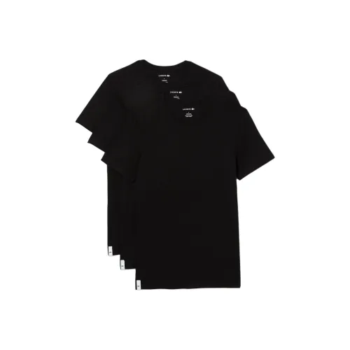LACOSTE T-рубашка мужская 3 упаковки черный