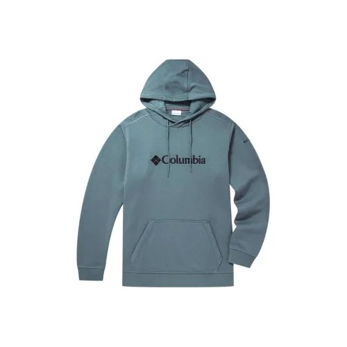 Коллаборация Columbia City Outdoor Collection Синий Мужской Свитшот