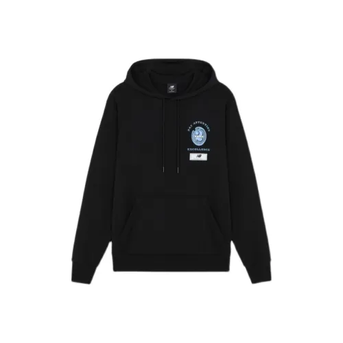 New Balance совместный бренд Черные мужские свитшоты