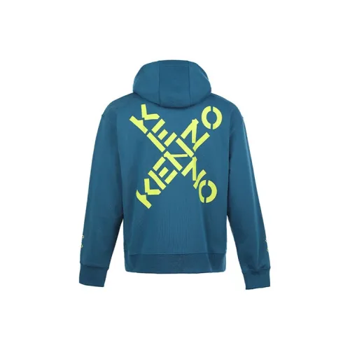KENZO Синий Мужской Свитшот
