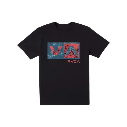 RVCA Мужская Черная T-Рубашка