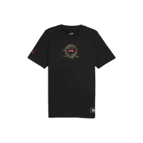 PUMA Мужская черная футболка