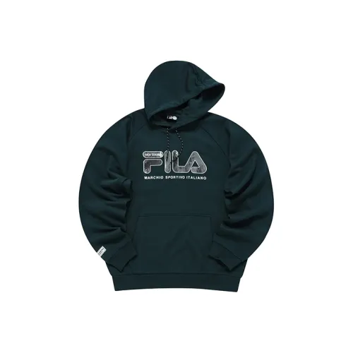 FILA FUSION Da Морской Синий Мужские Толстовки