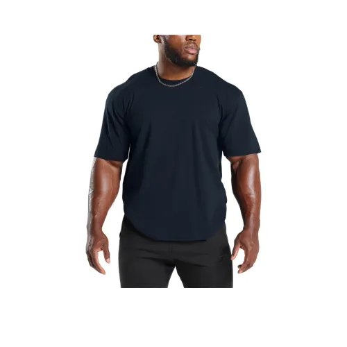 GYMSHARK Морской Мужской T-рубашки