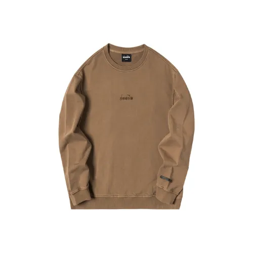 Diadora Темно-кофейный Унисекс Свитшоты