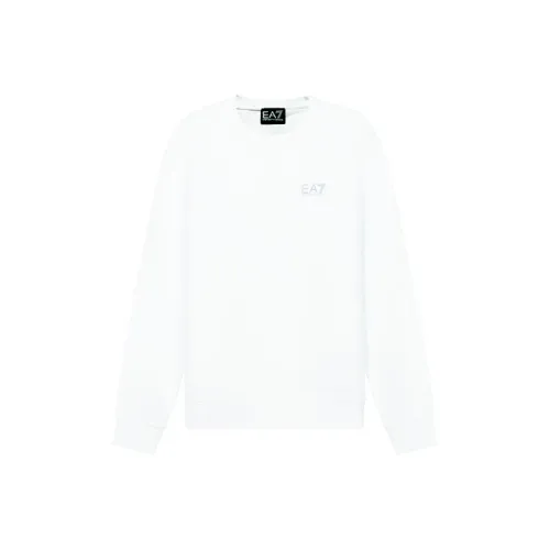 EMPORIO ARMANI EA7 Толстовка Мужской Белый