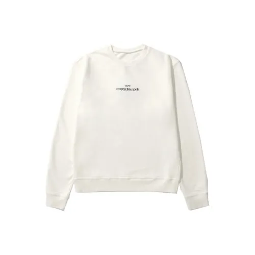 Maison Margiela Белый Мужские Свитшоты