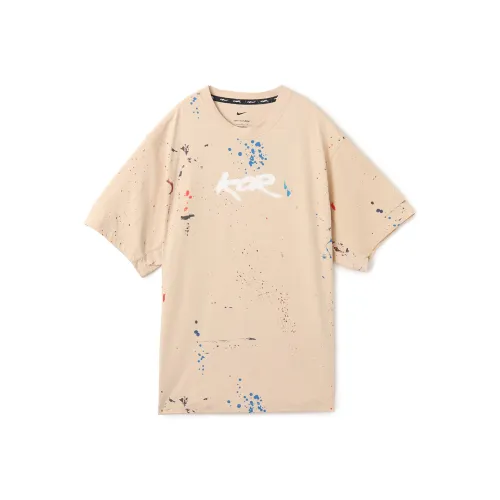 Nike x Futura Paris Olympics Series SS24 T-Shirt Unisex Beige Yellow