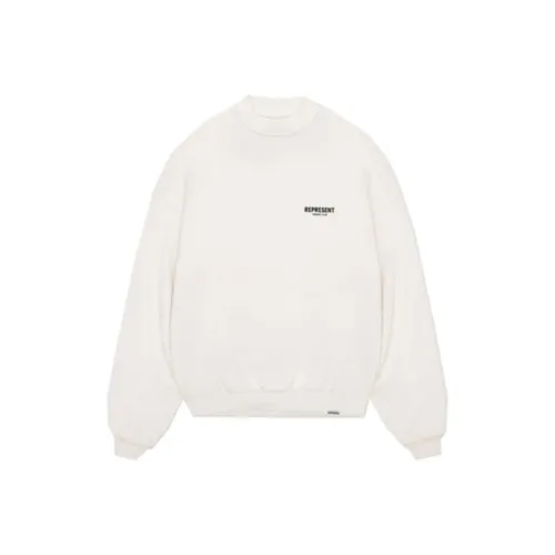 REPRESENT Белый Мужской Свитшот
