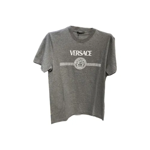 VERSACE Серые Мужские T-Рубашки