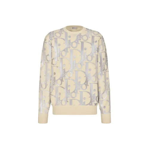 DIOR Бежевый Мужской Свитшот