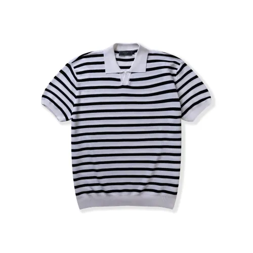 SHANTREE T-Shirt Унисекс Белые Полосы