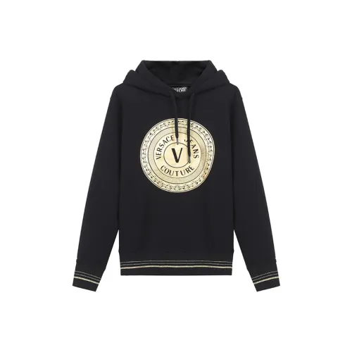 VERSACE JEANS COUTURE Черные Мужские Свитшоты