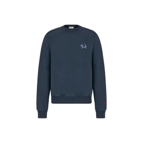 DIOR x Kenny Scharf SS22 Толстовка Мужской Темно-синий