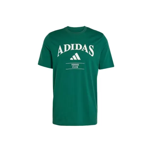 Adidas Tennis SS25 Heritage T-Shirt Unisex Green Adidas Tennis SS25 Heritage T-Shirt Унисекс Зеленый
