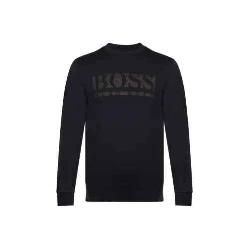 Hugo Boss Черные Мужские Свитшоты