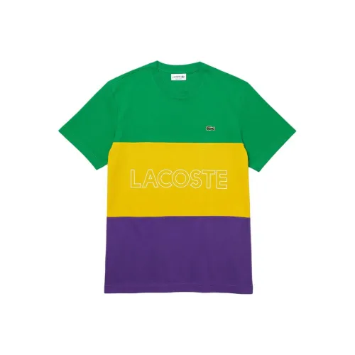 Рубашка T с коллаборацией LACOSTE Мужская Многоцветная