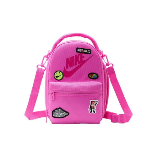 nike Полиэстер Одно плечо Сумка Детская Розовая