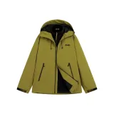 Оливковый зеленый (флисовая подкладка + оболочка, комплект одежды)