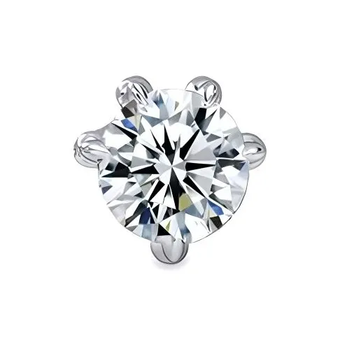 VERENA REINE Титановые стальные серьги-гвоздики унисекс