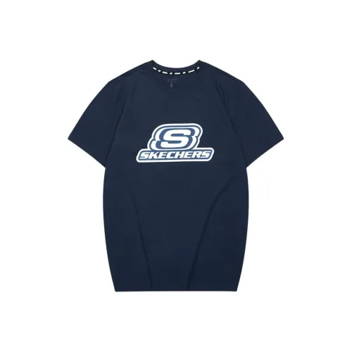 Skechers Темно-синие мужские футболки T