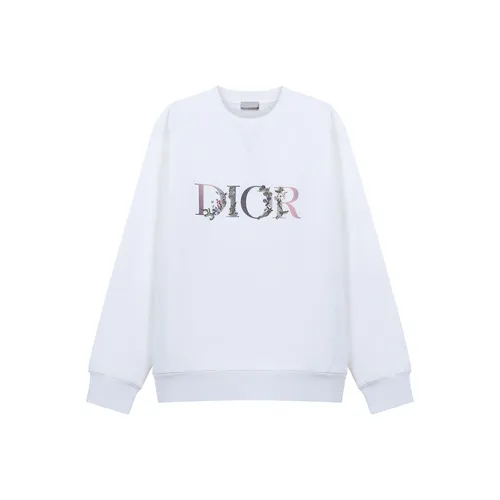 DIOR Quarterly New Products Белый Мужской Свитшот