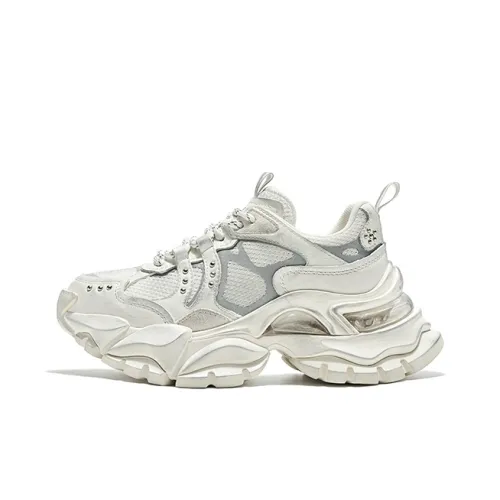HR Low-Top Sneakers White Women's