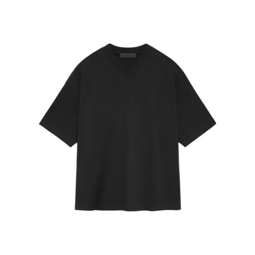Fear Of God Essentials 2024 Summer Collection Рубашка Мужская Темно-деревянный Черный Черный