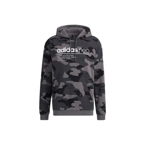 Adidas Neo Толстовка Мужская Черная