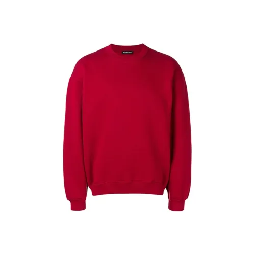 Balenciaga Red Men's Sweatshirts Баленсиага Красный Мужские Толстовки