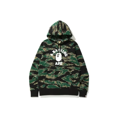 A BATHING APE Голова Series Зеленый Мужской Толстовки