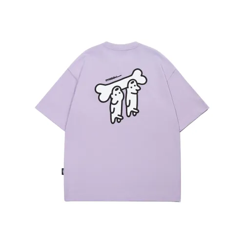Guuka x Matsui Короткий рукав T-рубашки Unisex Light Purple