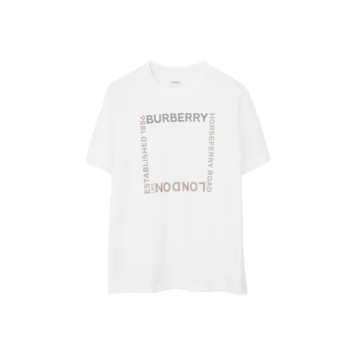 Burberry SS22 T-Shirt Унисекс Белый