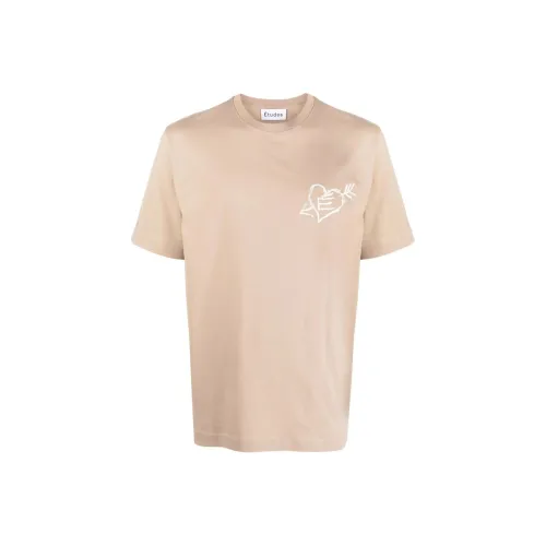 Études T-Shirt Унисекс Песочный Бежевый