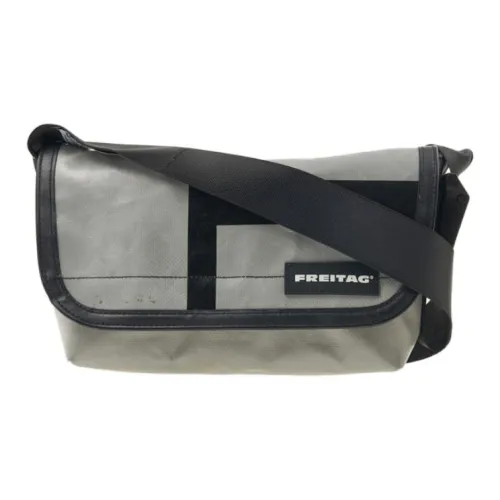 FREITAG PVC Сумка через плечо Мужская Серебряная и Черная